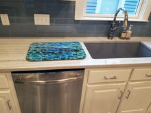 Load image into Gallery viewer, Eel Under water Dish Drying Mat – Absorbent, Artistic Kitchen Essentials BB5360DDM