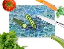 Load image into Gallery viewer, Hermit Crab Under water Glass Cutting Boards – Durable, Decorative Kitchen Art Large BB5361LCB