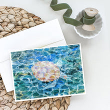 Load image into Gallery viewer, Sea Turtle Under water Greeting Cards -  Blank Note Cards – 8-Pack of Artist-Designed Cards with Envelopes