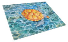 Load image into Gallery viewer, Sea Turtle Glass Cutting Boards – Durable, Decorative Kitchen Art Large BB5364LCB