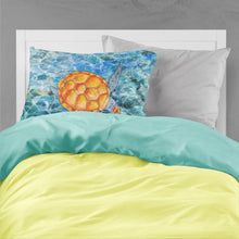 Load image into Gallery viewer, Sea Turtle Fabric Standard Pillowcase – Artistic Decorative Front, White Back BB5364PILLOWCASE