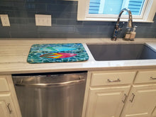 Load image into Gallery viewer, Surf Boards on the Water Dish Drying Mat – Absorbent, Artistic Kitchen Essentials BB5366DDM