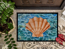 Load image into Gallery viewer, Scallop Shell and Water Doormat - 24x36 Decorative Floor Mat – Indoor/Outdoor Rug with Artistic Flair BB5367JMAT
