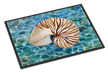 Load image into Gallery viewer, Sea Shell and Water Doormat - 18x27 Decorative Floor Mat – Indoor/Outdoor Rug with Artistic Flair BB5368MAT