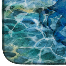 Load image into Gallery viewer, Blue Crab Under Water Dish Drying Mat – Absorbent, Artistic Kitchen Essentials BB5369DDM