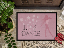 Load image into Gallery viewer, Let's Dance Linen Pink Doormat - 18x27 Decorative Floor Mat – Indoor/Outdoor Rug with Artistic Flair BB5375MAT