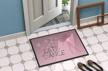 Load image into Gallery viewer, Let's Dance Linen Pink Doormat - 18x27 Decorative Floor Mat – Indoor/Outdoor Rug with Artistic Flair BB5375MAT