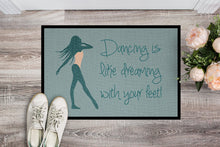 Load image into Gallery viewer, Dancing is Like Dreaming #2 Doormat - 24x36 Decorative Floor Mat – Indoor/Outdoor Rug with Artistic Flair BB5380JMAT