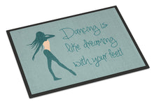 Load image into Gallery viewer, Dancing is Like Dreaming #2 Doormat - 24x36 Decorative Floor Mat – Indoor/Outdoor Rug with Artistic Flair BB5380JMAT