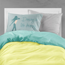 Load image into Gallery viewer, Dancing is Like Dreaming #2 Fabric Standard Pillowcase – Artistic Decorative Front, White Back BB5380PILLOWCASE