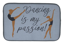 Load image into Gallery viewer, Dancing is My Passion Dish Drying Mat – Absorbent, Artistic Kitchen Essentials BB5381DDM