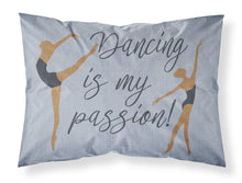 Load image into Gallery viewer, Dancing is My Passion Fabric Standard Pillowcase – Artistic Decorative Front, White Back BB5381PILLOWCASE