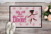 Load image into Gallery viewer, Ballet African American Pigtails Doormat - 18x27 Decorative Floor Mat – Indoor/Outdoor Rug with Artistic Flair BB5382MAT