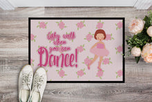 Load image into Gallery viewer, Ballet Red Short Hair Doormat - 18x27 Decorative Floor Mat – Indoor/Outdoor Rug with Artistic Flair BB5383MAT