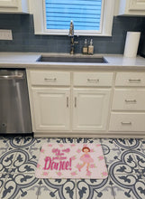 Load image into Gallery viewer, Ballet Red Short Hair Machine Washable Memory Foam Mat BB5383RUG