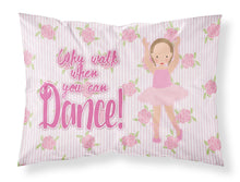 Load image into Gallery viewer, Ballet Brown Short Hair Fabric Standard Pillowcase – Artistic Decorative Front, White Back BB5385PILLOWCASE