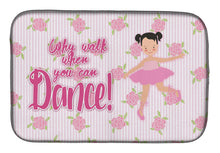 Load image into Gallery viewer, Ballet Pigtails Dish Drying Mat – Absorbent, Artistic Kitchen Essentials BB5386DDM