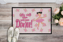 Load image into Gallery viewer, Ballet Pigtails Doormat - 24x36 Decorative Floor Mat – Indoor/Outdoor Rug with Artistic Flair BB5386JMAT