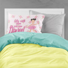 Load image into Gallery viewer, Ballet Pigtails Fabric Standard Pillowcase – Artistic Decorative Front, White Back BB5386PILLOWCASE