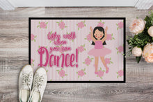 Load image into Gallery viewer, Ballet Long Dark Hair Doormat - 24x36 Decorative Floor Mat – Indoor/Outdoor Rug with Artistic Flair BB5388JMAT