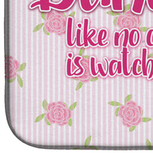 Load image into Gallery viewer, Ballet Dance Brunette Dish Drying Mat – Absorbent, Artistic Kitchen Essentials BB5390DDM