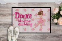 Load image into Gallery viewer, Ballet Dance Brunette Doormat - 24x36 Decorative Floor Mat – Indoor/Outdoor Rug with Artistic Flair BB5390JMAT