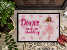 Load image into Gallery viewer, Ballet Dance Brunette Doormat - 18x27 Decorative Floor Mat – Indoor/Outdoor Rug with Artistic Flair BB5390MAT