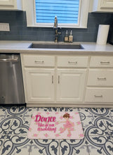 Load image into Gallery viewer, Ballet Dance Brunette Machine Washable Memory Foam Mat BB5390RUG