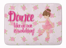 Load image into Gallery viewer, Ballet Dance Brunette Machine Washable Memory Foam Mat BB5390RUG