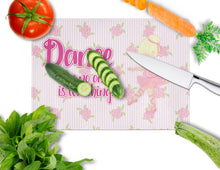 Load image into Gallery viewer, Ballet Dance Blonde Glass Cutting Boards – Durable, Decorative Kitchen Art Large BB5391LCB