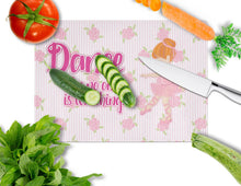 Load image into Gallery viewer, Ballet Dance Red Hair Glass Cutting Boards – Durable, Decorative Kitchen Art Large BB5392LCB