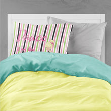 Load image into Gallery viewer, Ballet Dance is my Life Blonde Fabric Standard Pillowcase – Artistic Decorative Front, White Back BB5395PILLOWCASE