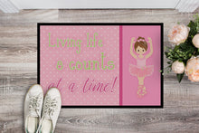 Load image into Gallery viewer, Ballet in 8 Counts Brunette Doormat - 24x36 Decorative Floor Mat – Indoor/Outdoor Rug with Artistic Flair BB5396JMAT