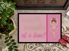 Load image into Gallery viewer, Ballet in 8 Counts Brunette Doormat - 24x36 Decorative Floor Mat – Indoor/Outdoor Rug with Artistic Flair BB5396JMAT
