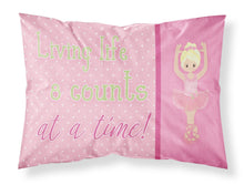 Load image into Gallery viewer, Ballet in 8 Counts Blonde Fabric Standard Pillowcase – Artistic Decorative Front, White Back BB5397PILLOWCASE