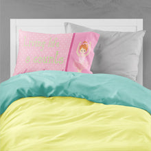 Load image into Gallery viewer, Ballet in 8 Counts Red Hair Fabric Standard Pillowcase – Artistic Decorative Front, White Back BB5398PILLOWCASE