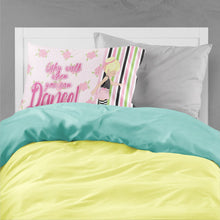 Load image into Gallery viewer, Ballet Dance Stripes Blonde Fabric Standard Pillowcase – Artistic Decorative Front, White Back BB5400PILLOWCASE