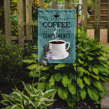 Load image into Gallery viewer, Rather have Coffee Sign Garden Flag - Outdoor Decorative Yard Flag BB5402GF