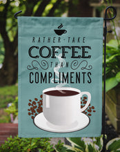 Load image into Gallery viewer, Rather have Coffee Sign Garden Flag - Outdoor Decorative Yard Flag BB5402GF