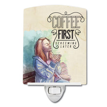 Load image into Gallery viewer, Coffee First Sign Ceramic Night Light BB5403CNL