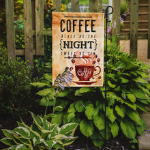 Load image into Gallery viewer, Black Coffee Sign Garden Flag - Outdoor Decorative Yard Flag BB5405GF