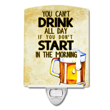 Load image into Gallery viewer, Start Drinking in the Morning Beer Ceramic Night Light BB5412CNL