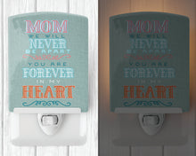 Load image into Gallery viewer, Mom Forever in My Heart Ceramic Night Light BB5421CNL