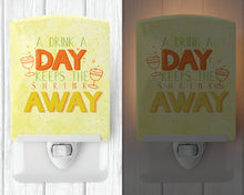 Load image into Gallery viewer, A Drink a Day Ceramic Night Light BB5422CNL