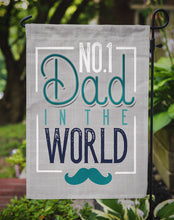 Load image into Gallery viewer, No 1 Dad in the World Garden Flag - Outdoor Decorative Yard Flag BB5427GF