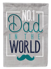 Load image into Gallery viewer, No 1 Dad in the World Garden Flag - Outdoor Decorative Yard Flag BB5427GF