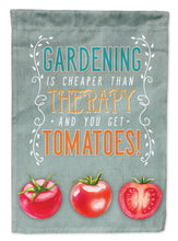 Load image into Gallery viewer, Gardening Therapy and Tomatoes Garden Flag - Outdoor Decorative Yard Flag BB5432GF