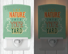 Load image into Gallery viewer, Let Nature into Your Yard Ceramic Night Light BB5433CNL