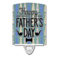 Load image into Gallery viewer, Happy Father's Day Neckties Ceramic Night Light BB5437CNL