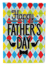 Load image into Gallery viewer, Happy Father's Day Argyle Garden Flag - Outdoor Decorative Yard Flag BB5439GF